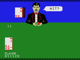 Ken Uston Blackjack-Poker screenshot 2 for Colecovision